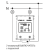 AtlasDesign выключатель двухклавишный с подсветкой, сх.5а, 10АХ, механизм, бежевый ATN000253