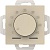 AtlasDesign термостат электронный теплого пола с датчиком, от +5 до +45 C, 10A, механизм, бежевый ATN000235